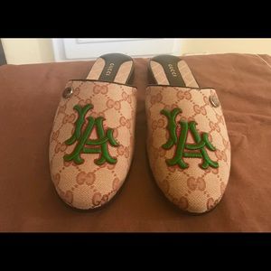 Gucci Original GG Slipper with LA Angels™ Patch
